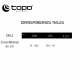 guide des tailles guêtres Topo Athletic Performance Gaiter
