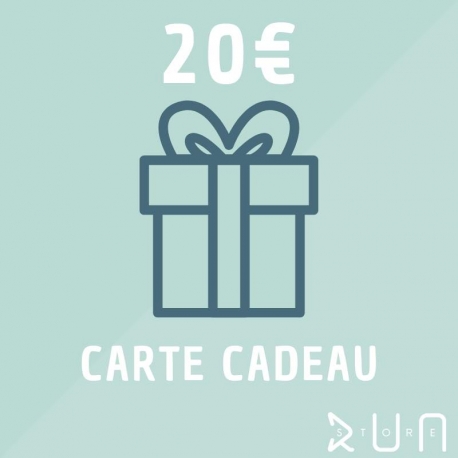 Carte Cadeau 20 € runstore bordeaux trailstore