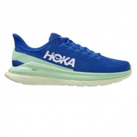 Hoka Mach 4 Dazzling Blue Green AshHomme