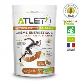 Atlet Nutrition Crème énergétique Biologique Amandes 600 G