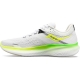 Saucony Ride 16 White Slime Homme