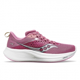 Saucony Ride 17 Orchid Silver Femme