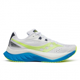 Saucony Endorphin Speed 4 White Viziblue Homme