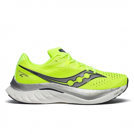 Saucony Endorphin Speed 4 Citron Navy Homme