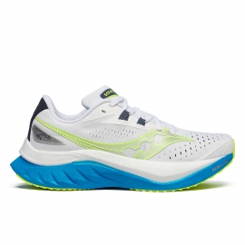 Saucony Endorphin Speed 4 White VizieBlue Femme