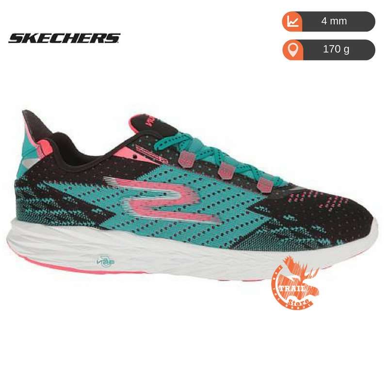 skechers go run homme bleu